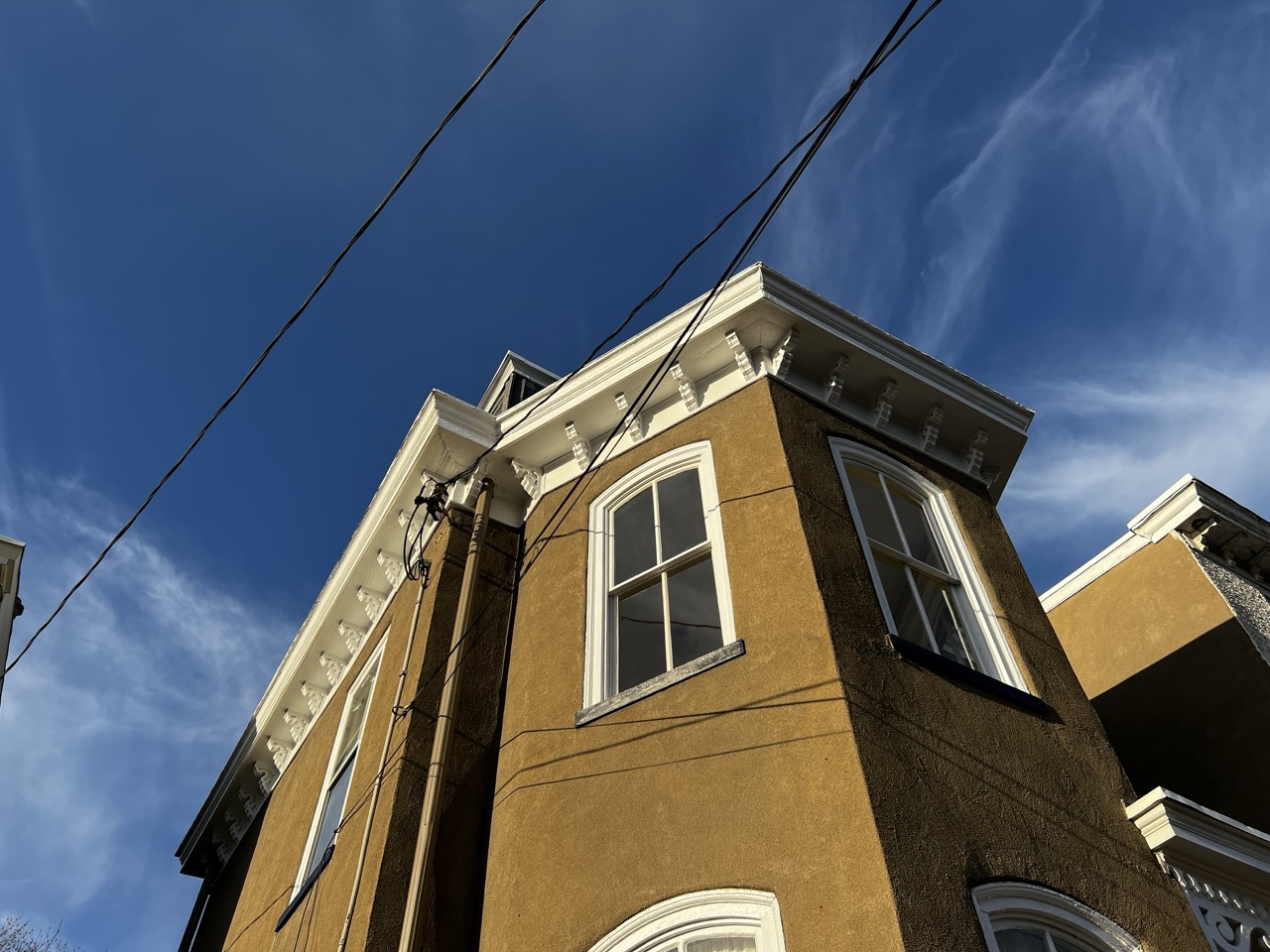 Repaired and restored wooden window in Philadelphia